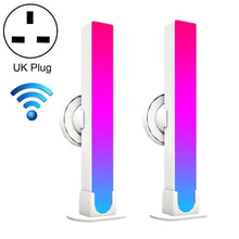 Load image into Gallery viewer, 2pcs/box RGB Desktop Background Music Rhythm Pickup Ambient Light, Bluetooth, WiFi