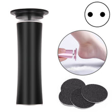 Load image into Gallery viewer, Electric Foot File Speed Adjustable Sandpaper Discs Callus Remover Pedicure Fast Remove Feet Hard Cracked Dry Dead Skin Tool, US plug, EU plug, UK plug