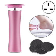 Load image into Gallery viewer, Electric Foot File Speed Adjustable Sandpaper Discs Callus Remover Pedicure Fast Remove Feet Hard Cracked Dry Dead Skin Tool, US plug, EU plug, UK plug