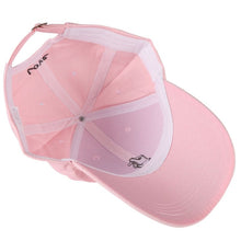 Load image into Gallery viewer, Adjustable Small Hand Embroidery Pattern Sunshade Baseball Cap