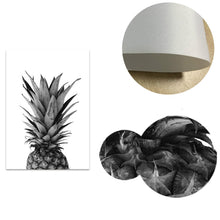 Load image into Gallery viewer, 2pcs Modern Minimalist Pineapple Letter Frameless Decorative Painting Living Room Core