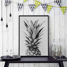 Load image into Gallery viewer, 2pcs Modern Minimalist Pineapple Letter Frameless Decorative Painting Living Room Core