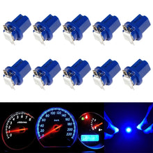 Load image into Gallery viewer, 10 PCS T8.5 5050 Led 1 SMD Car Gauge Dash Bulb Dashboard Instrument Light Wedge Interior Lamp, Blue, Green, Red, White, Yellow