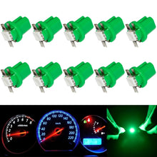 Load image into Gallery viewer, 10 PCS T8.5 5050 Led 1 SMD Car Gauge Dash Bulb Dashboard Instrument Light Wedge Interior Lamp, Blue, Green, Red, White, Yellow