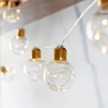 Load image into Gallery viewer, 3m 10 LEDs G45 Copper Wire Bulb String Holiday Decoration Light