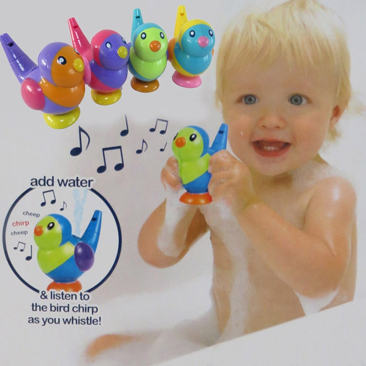 Bird Shape Whistle Kids Music Instrumental Bath Toy Baby Educational Toys
