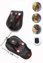 Load image into Gallery viewer, Steel Ball Package Leather Slingshot Bag Durable Without Deformation for Hunting, Color Random Delivery