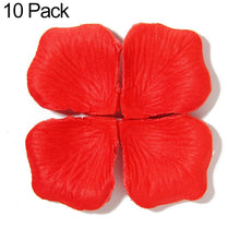 Load image into Gallery viewer, 1000pcs / Pack Artificial Wedding Rose Petals Flowers Wedding Decorations, Red, Wine Red, Magenta, Purple Red, Light Pink, Cream White, White, Dark Purple, Light Purple, Wine Red + Dark, Violet, Yellow, Sunset Red, Dark Blue, Light Blue, Lake Blue     ...