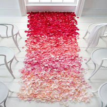 Load image into Gallery viewer, 1000pcs / Pack Artificial Wedding Rose Petals Flowers Wedding Decorations, Red, Wine Red, Magenta, Purple Red, Light Pink, Cream White, White, Dark Purple, Light Purple, Wine Red + Dark, Violet, Yellow, Sunset Red, Dark Blue, Light Blue, Lake Blue     ...