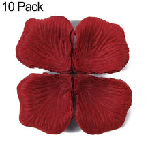 Load image into Gallery viewer, 1000pcs / Pack Artificial Wedding Rose Petals Flowers Wedding Decorations, Red, Wine Red, Magenta, Purple Red, Light Pink, Cream White, White, Dark Purple, Light Purple, Wine Red + Dark, Violet, Yellow, Sunset Red, Dark Blue, Light Blue, Lake Blue     ...