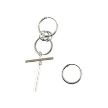 Load image into Gallery viewer, Large Earrings Simple Long Earrings Asymmetric Earrings