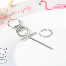 Load image into Gallery viewer, Large Earrings Simple Long Earrings Asymmetric Earrings