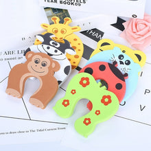 Load image into Gallery viewer, Baby Proofing Door Stoppers Finger Safety Guard Holder Lock Safety Guard Finger Protect Toy For Baby Random Color Delivery