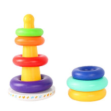 Load image into Gallery viewer, Music Rainbow Stacking Ring Rainbow Tower Tumbler Children Stacking Rings