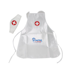 3 Sets Children Pretend Play Doctor Nurse Costume Performance Clothing Toy