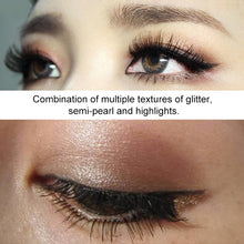 Load image into Gallery viewer, Professional  Eye Makeup Eyeshadow Palette Gold Smoky Cosmetics Makeup Palette Diamond Bright Glitter Eye Shadow