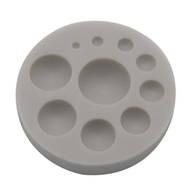 Round Silicone Fondant Cake Mold DIY Baking Decoration Chocolate Tool, Round Silicone(Grey), Round Silicone(Pink)