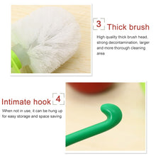 Load image into Gallery viewer, Cherry Shaped Toilet Brush Bathroom Creative Lovely Lavatory Brush Toilet Cleaning Kit, Red, Green