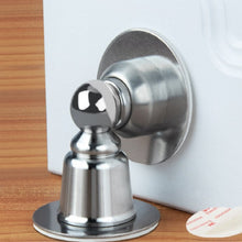 Load image into Gallery viewer, Strong Magnetic Door Bump Free Punch Door Stainless Steel Door Stop