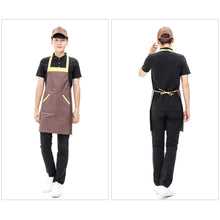 Load image into Gallery viewer, Solid Color Polyester Home Apron Antifouling Simple Adult Apron