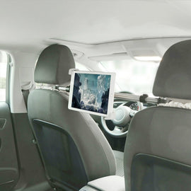 Auto Car Back Seat Headrest Universal Tablet Mounting Holder, 7-10.5 inch Tablet, 9.5-14.5 inch  Tablet