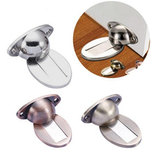 Load image into Gallery viewer, Invisible Stainless Steel Door Suction Doorstep