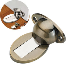 Load image into Gallery viewer, Invisible Stainless Steel Door Suction Doorstep