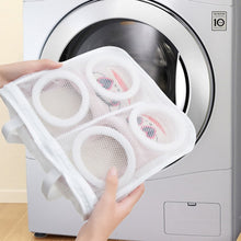 Load image into Gallery viewer, Nylon Laundry Bag Shoe Wash Trainer Sports Sneaker Tennis Boots Laundry Mesh Washing Bag, Mesh Washing Bag