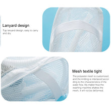 Load image into Gallery viewer, Nylon Laundry Bag Shoe Wash Trainer Sports Sneaker Tennis Boots Laundry Mesh Washing Bag, Mesh Washing Bag