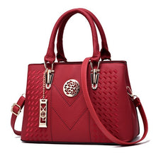 Load image into Gallery viewer, Embroidery Messenger Bags Women Leather Handbags  Bags for Women Hand Bag