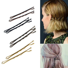 Load image into Gallery viewer, 3 PCS Female Black Gold Barrettes Hair Clips Headbands Hair Accessories