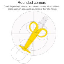 Load image into Gallery viewer, 3 PCS Baby Silicone Training Toothbrush Banana Shape Safe Toddle Teether Chew Toys Teething Ring Gift for Infant Baby Chewing, Yellow-B