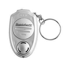 Load image into Gallery viewer, Electronic Ultrasonic Mosquitoes Killer Key Ring Pest Mouse Magnetic Repeller Portable Outdoor Mini Keychain, Mosquitoes Killer Key Ring