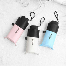 Load image into Gallery viewer, Mini Portable Umbrella Rain Women Windproof Durable 5 Folding Sun Umbrellas