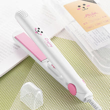 Load image into Gallery viewer, Mini Professional Hair Tools Smoothing Corrugated Travel Straightening Irons