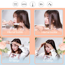 Load image into Gallery viewer, Mini Professional Hair Tools Smoothing Corrugated Travel Straightening Irons