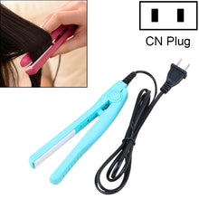 Load image into Gallery viewer, Mini Hair Straightener Ceramic Tourmaline Plates Curler