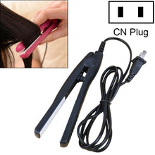 Load image into Gallery viewer, Mini Hair Straightener Ceramic Tourmaline Plates Curler