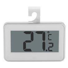 Load image into Gallery viewer, Large LCD Refrigerator Thermometer with Adjustable Stand  Magnet Digital Thermometer, Thermometer White