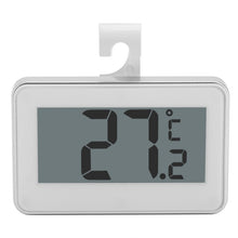 Load image into Gallery viewer, Large LCD Refrigerator Thermometer with Adjustable Stand  Magnet Digital Thermometer, Thermometer White