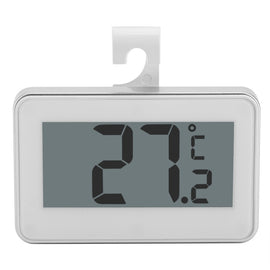 Large LCD Refrigerator Thermometer with Adjustable Stand  Magnet Digital Thermometer, Thermometer White