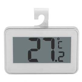 Large LCD Refrigerator Thermometer with Adjustable Stand  Magnet Digital Thermometer, Thermometer White