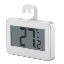 Load image into Gallery viewer, Large LCD Refrigerator Thermometer with Adjustable Stand  Magnet Digital Thermometer, Thermometer White