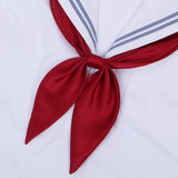 Women Polyester Silk Goldfish Knot Professional Bow Tie