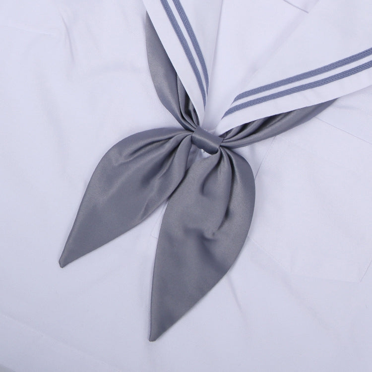 Women Polyester Silk Goldfish Knot Professional Bow Tie