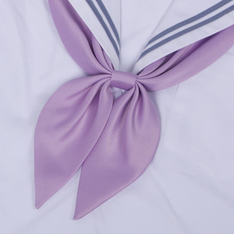 Women Polyester Silk Goldfish Knot Professional Bow Tie