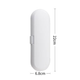 3 PCS Universal Sonic Electric Toothbrush Travel Portable Storage Box, White