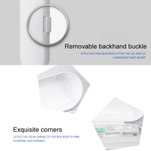 Load image into Gallery viewer, 3 PCS Universal Sonic Electric Toothbrush Travel Portable Storage Box, White