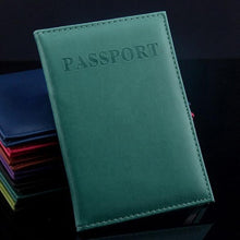 Load image into Gallery viewer, Artificial Leather Travel Passport Cover