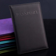 Load image into Gallery viewer, Artificial Leather Travel Passport Cover